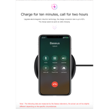 Baseus UFO Qi Standard Wireless Charger with cable - Quick Charging
