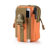 Tactical Holster Military EDC Hip Bag with zipper for Smartphones - pepmyphone