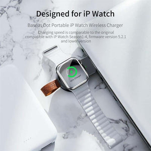 Magnetic Portable Wireless Fast USB Charger for iWatch Series - pepmyphone